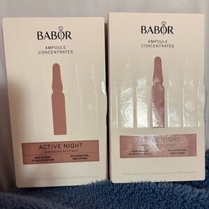 2 boxes Babor Ampoule concentrates active night